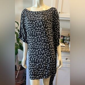Dottie Black and White Polka Dot Dress